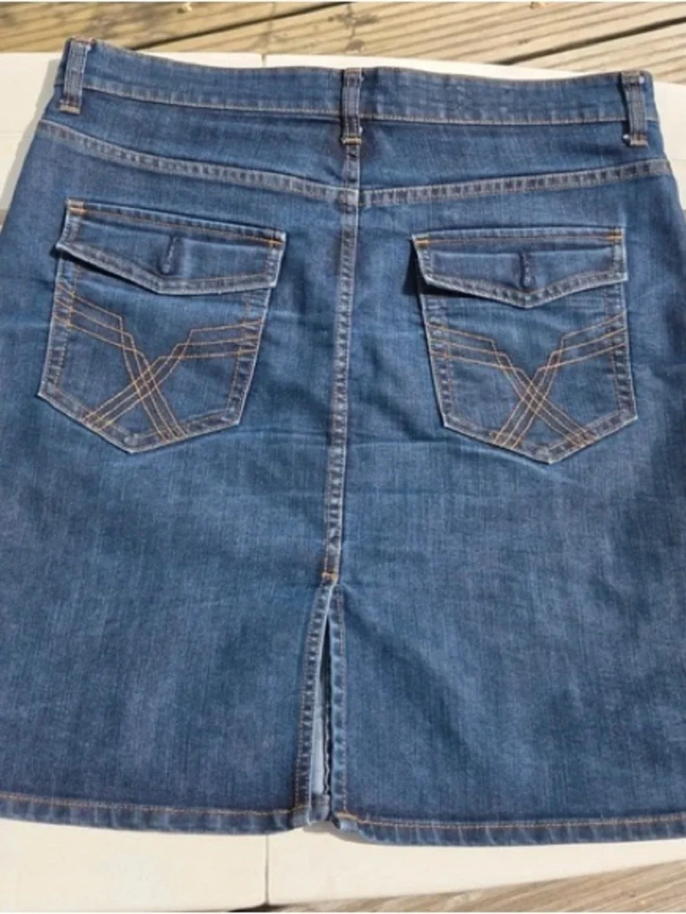 GAP Dark Blue Denim Mini Skirt